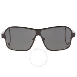 Grey Rectangular Sunglasses