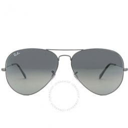 Aviator Gradient Grey Unisex Sunglasses