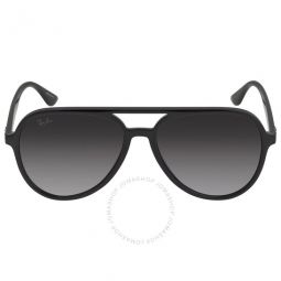 Grey Gradient Aviator Unisex Sunglasses