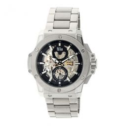 Commodus Automatic Black Dial Mens Watch