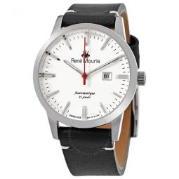 Noblesse Automatic White Dial Ladies Watch