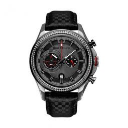 Trofeo Chronograph Grey and Black Dial Mens Watch