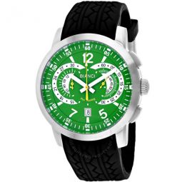 Lombardo Chronograph Quartz Green Dial Mens Watch