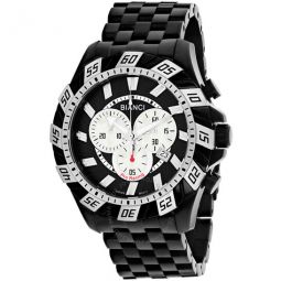 Valentino Chronograph Quartz Black Dial Mens Watch