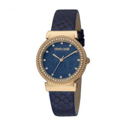Fashion Watch Quartz Blue Dial Ladies Watch