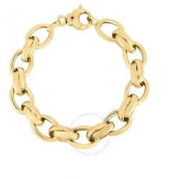 18k Yellow Gold Fancy Link Bracelet -