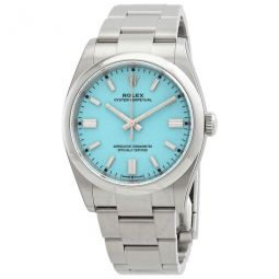 Oyster Perpetual 36 Automatic Chronometer Tiffany Blue Dial Watch