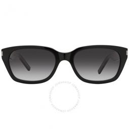 Grey Gradient Rectangular Unisex Sunglasses