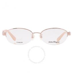 Demo Oval Ladies Titanium Eyeglasses
