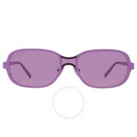 Lilac Oval Unisex Sunglasses