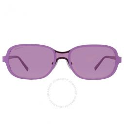 Lilac Oval Unisex Sunglasses