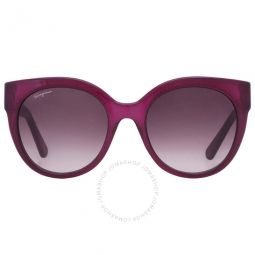 Purple Gradient Cat Eye Ladies Sunglasses