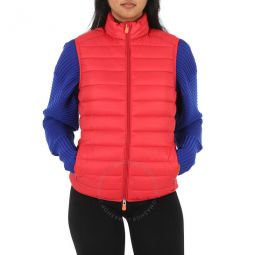 Ladies Tango Red Puffer Gilet Vest, Brand Size 1 (Small)