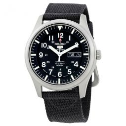 5 Automatic Black Dial Mens Watch