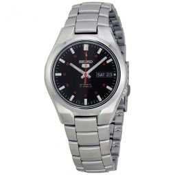 Series 5 Automatic Black Dial Stainless Steel Mens Watch