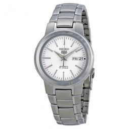 5 Automatic Off White Dial Mens Watch