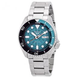 5 Sports Automatic Teal Dial Mens Watch