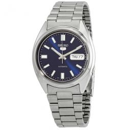 Automatic Blue Dial Stainless Steel Mens Watch