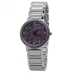 Discover More Crystal Pink Dial Ladies Watch