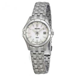 Le Grand Sport Mother of Pearl Dial Stainless Steel Ladies Watch