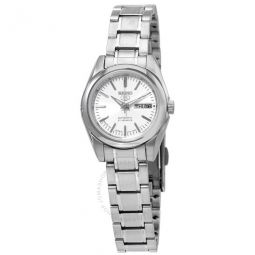 5 Automatic Silver Dial Ladies Watch