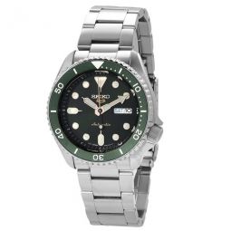 5 Sports Automatic Green Dial Mens Watch