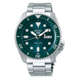 5 Automatic Green Dial Mens Watch