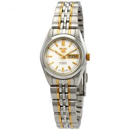 Series 5 Automatic White Dial Ladies Watch