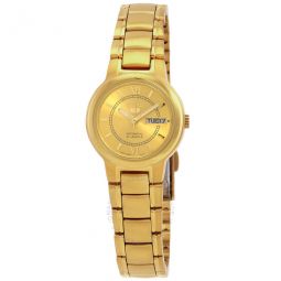utomatic Gold Dial Ladies Watch