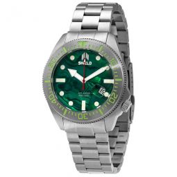 Atlantis Automatic Teal Abalone Dial Mens Watch
