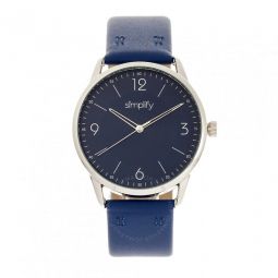 The 6300 Blue Dial Blue Leather Watch