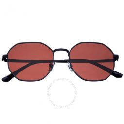 Unisex Black Pilot Sunglasses