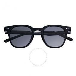Unisex Black Square Sunglasses