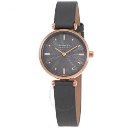 Amberline Charcoal Dial Ladies Watch