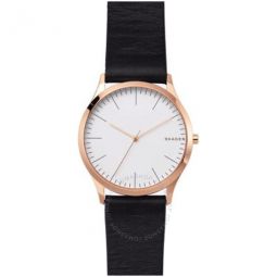 Classic White Dial Mens Watch