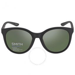 Bayside ChromaPop Polarized Gray Green Round Unisex Sunglasses
