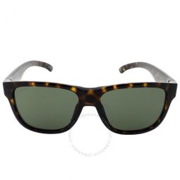 Lowdown Slim 2 Polarized Grey Green Square Unisex Sunglasses