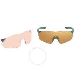Reverb Pivlock ChromaPop Bronze Mirror Shield Mens Sunglasses