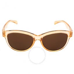 Bayshore Polarized Brown Cat Eye Ladies Sunglasses
