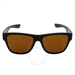 Redondo Polarized Sienna Mirror Square Unisex Sunglasses