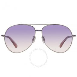 Gradient Lilac Pilot Ladies Sunglasses