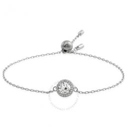 Ladies White Constella Pave Crystal Bracelet