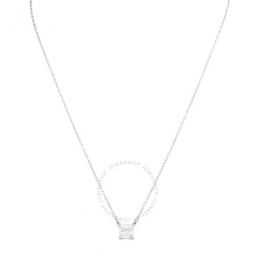Rhodium Plated Attract Necklace
