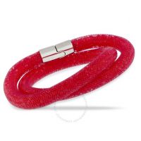 Stardust Red Crystals Double Bracelet 5185873-S- Small