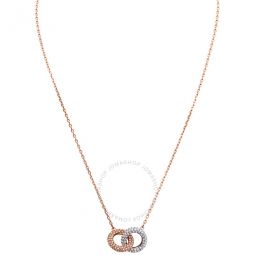 Stone Rose Gold Plated Necklace