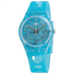 Mothers Day Love From A To Z Quartz Blue Dial Ladies Watch