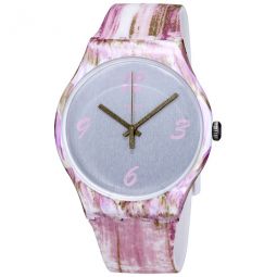 Pinkquarelle Grey Dial Watch