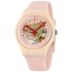 Shades of Rose Pink Silicone Ladies Watch