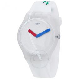 TSchuss Quartz White Dial Unisex Watch
