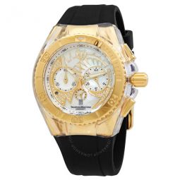 Cruise Chronograph Quartz Mother of Pearl Dial Ladies Watch